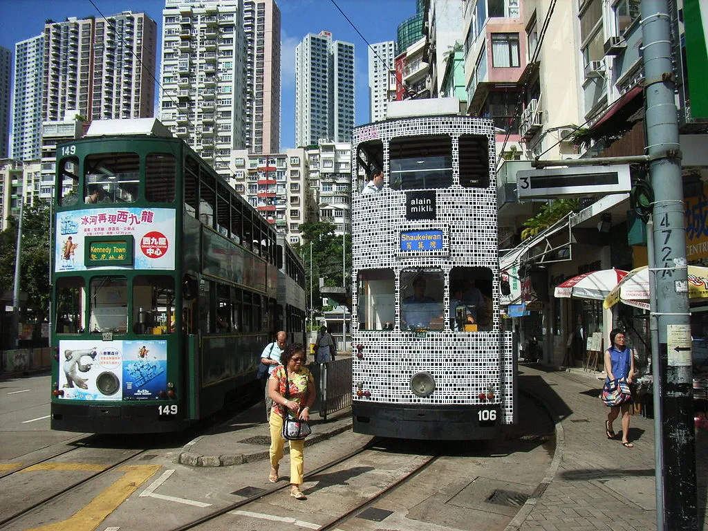 Hongkong, ding ding villamosok