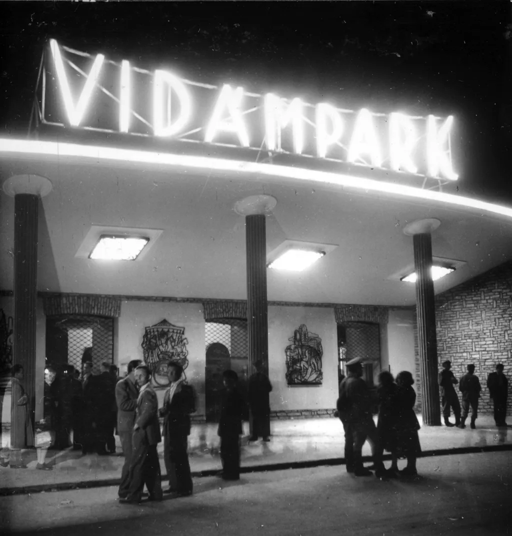 A Budapesti Vidám Park 1953-ban, 3 évvel a nyitás után