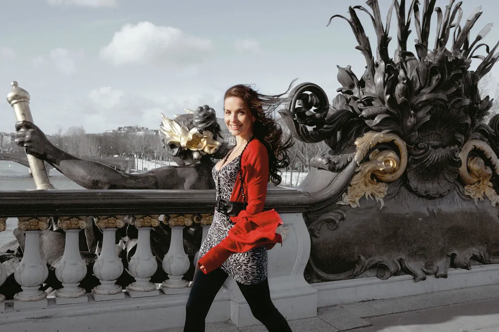 Actress Natalia Oreiro is the new face of C&A publicity campaign in Paris, France, in April 2007. Photo by Facha/Southern Press/ABACAPRESS.COM