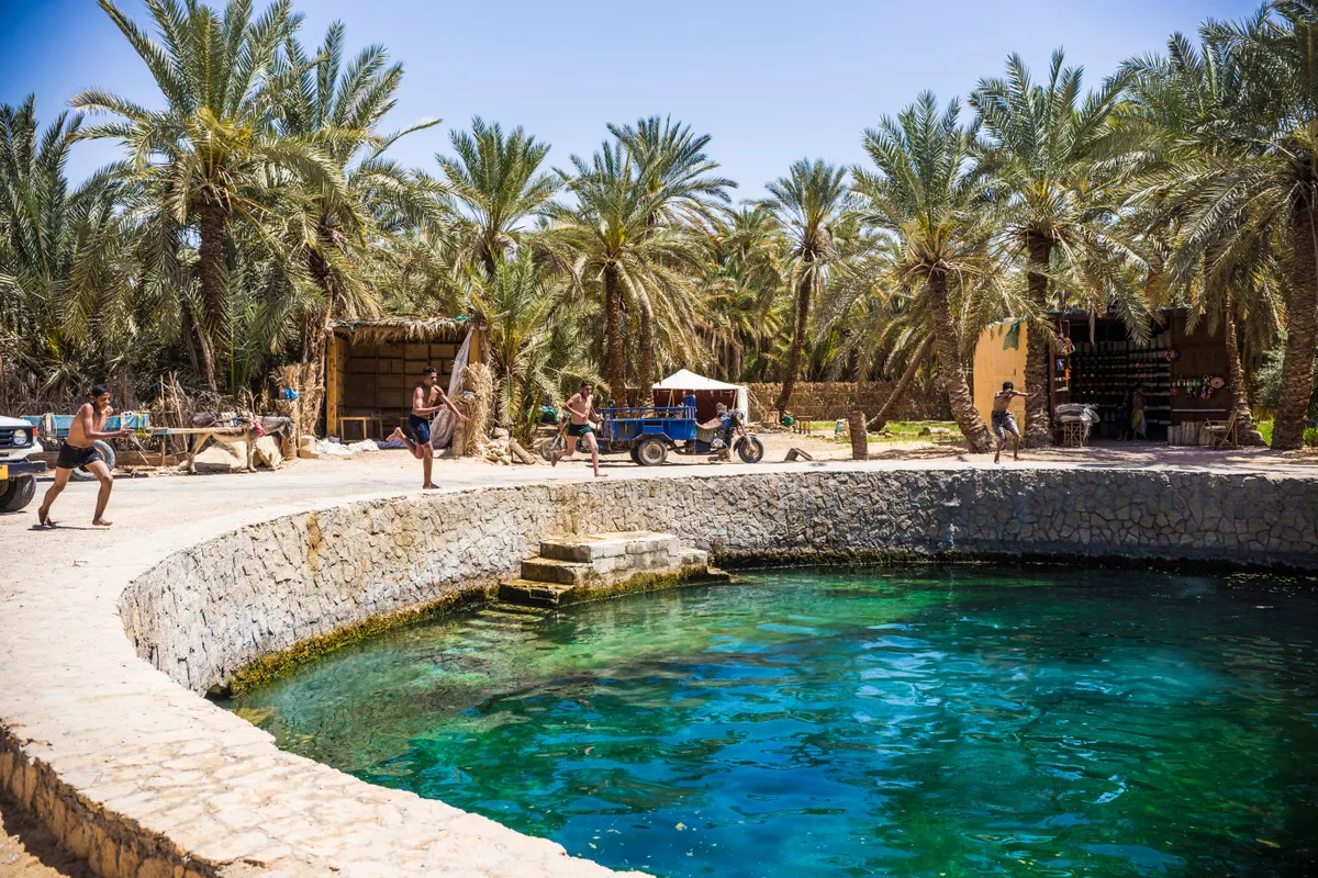 Alexandria, Egyiptom, Siw-oázis, Kleopátra fürdője