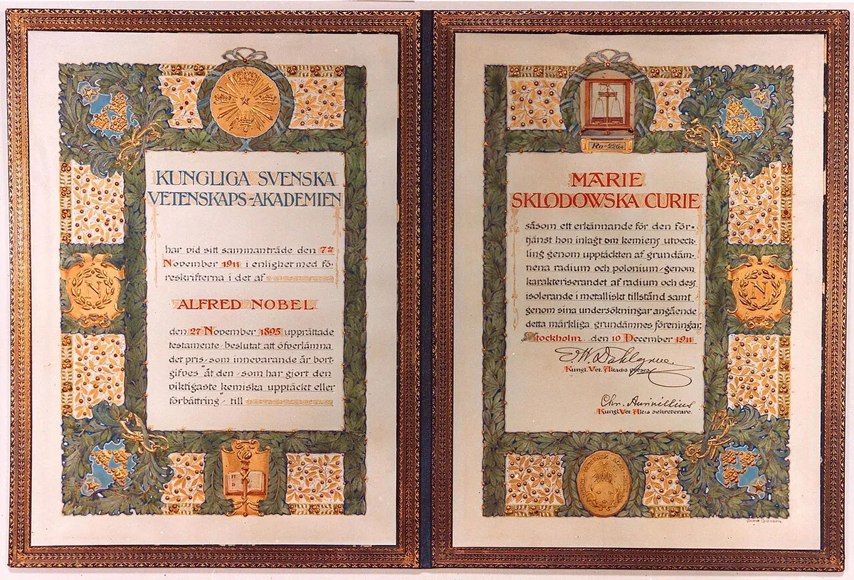 Maria Cuie, az első nők egyike, aki Nobel-díjat kapott