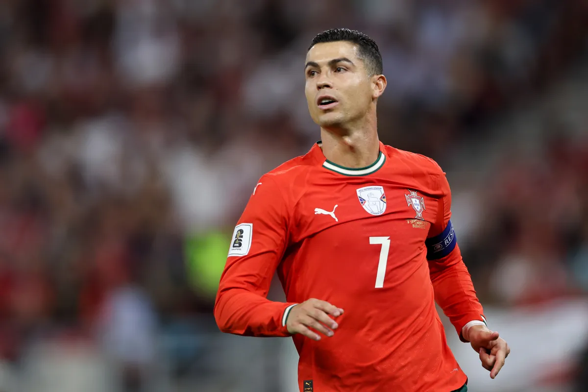 Cristiano Ronaldo a portugál válogatottban pályára lépett Szoboszlai Dominik ellen is.