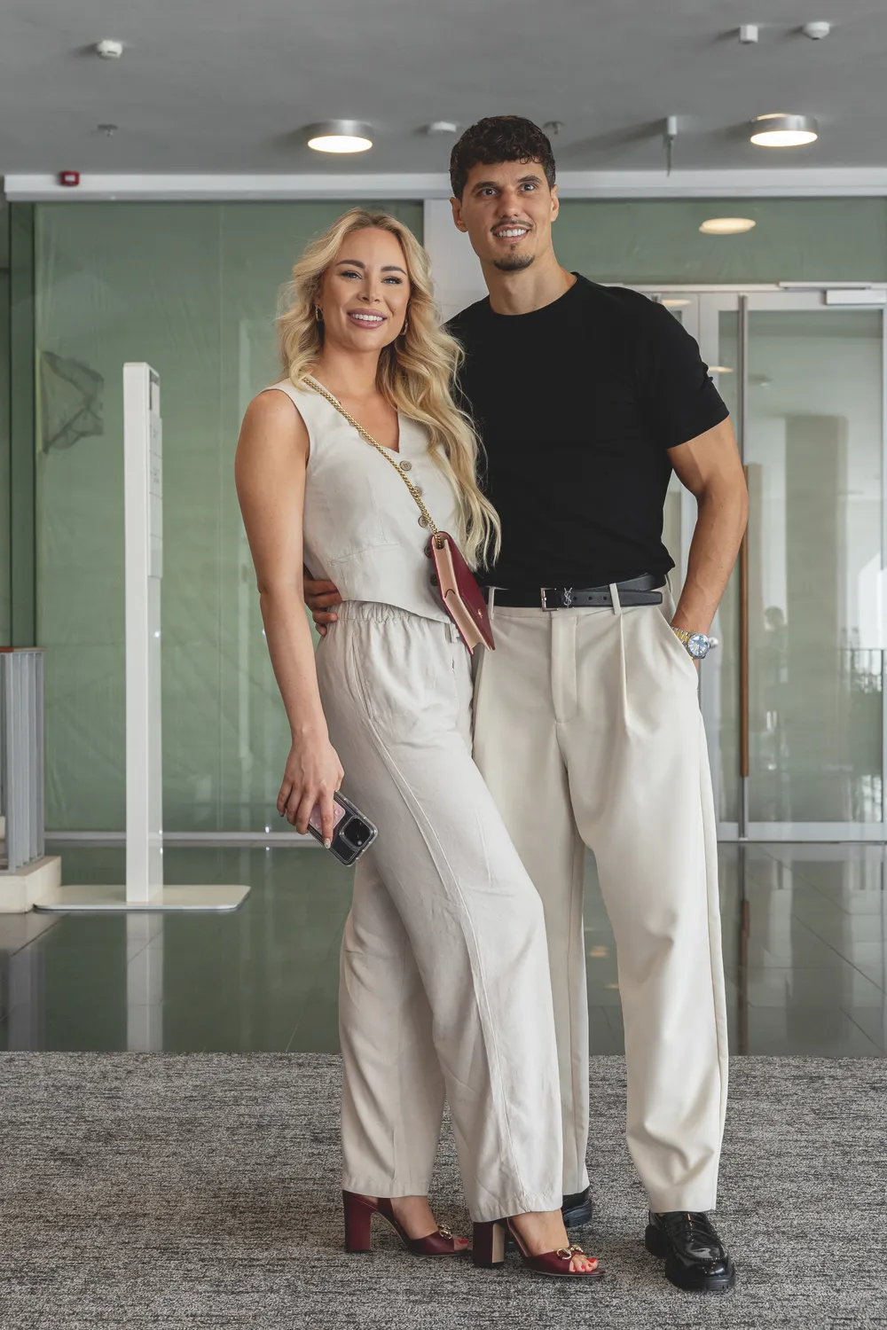 Bódi Bence és menyasszonya, Varga Rebeka