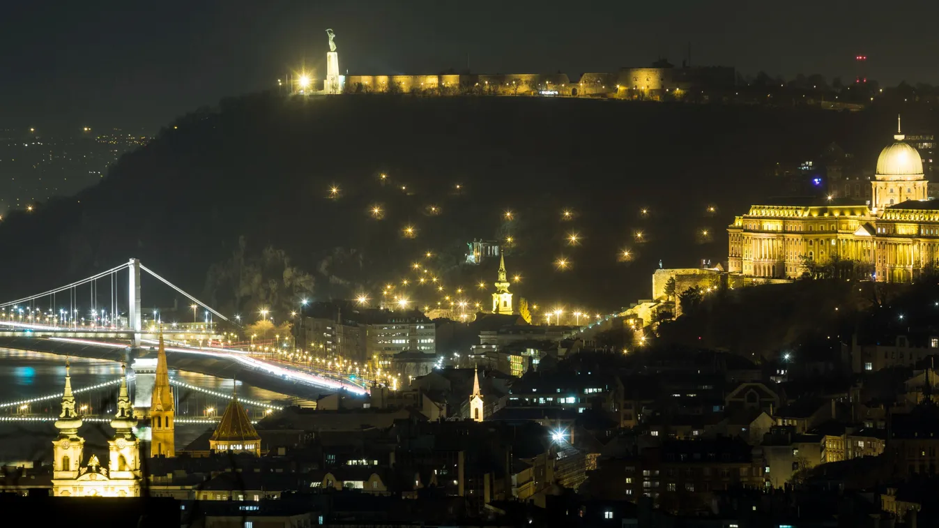 magyar fantomok, Budapest, éjszakai kivilágítás