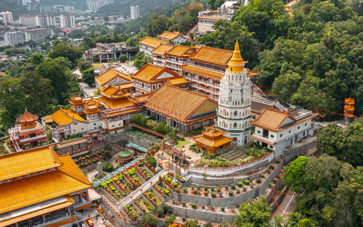 Ázsia Expressz, Malajzia, Penang, Georgetown, Kek Lok Si