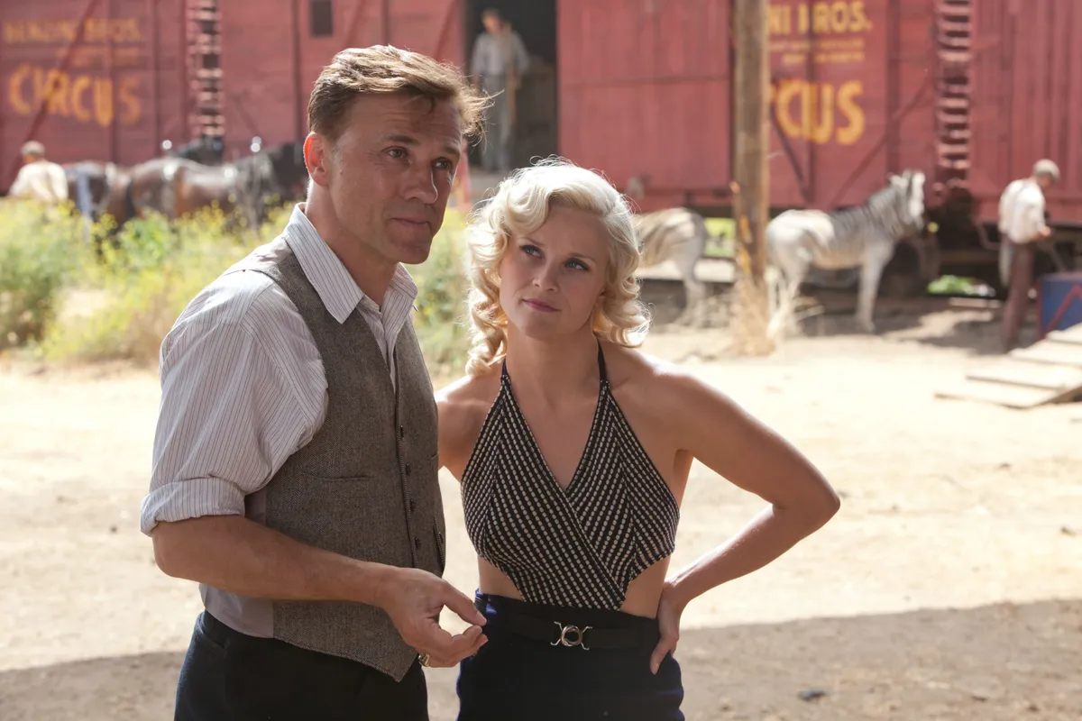 Christoph Waltz és Reese Witherspoon a Vizet az elefántnak című filmben egy párt alkottak (Fotó: g90)