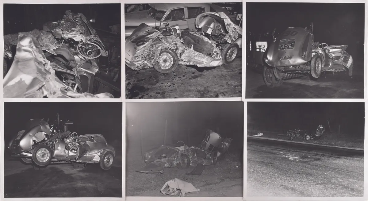 james Dean, autó, baleset, halál, Porsche, autóbaleset