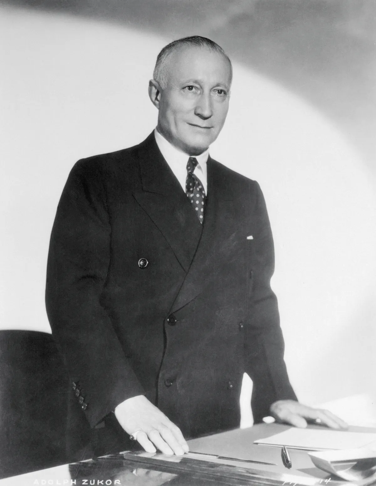 Portrait of Adolf Zukor