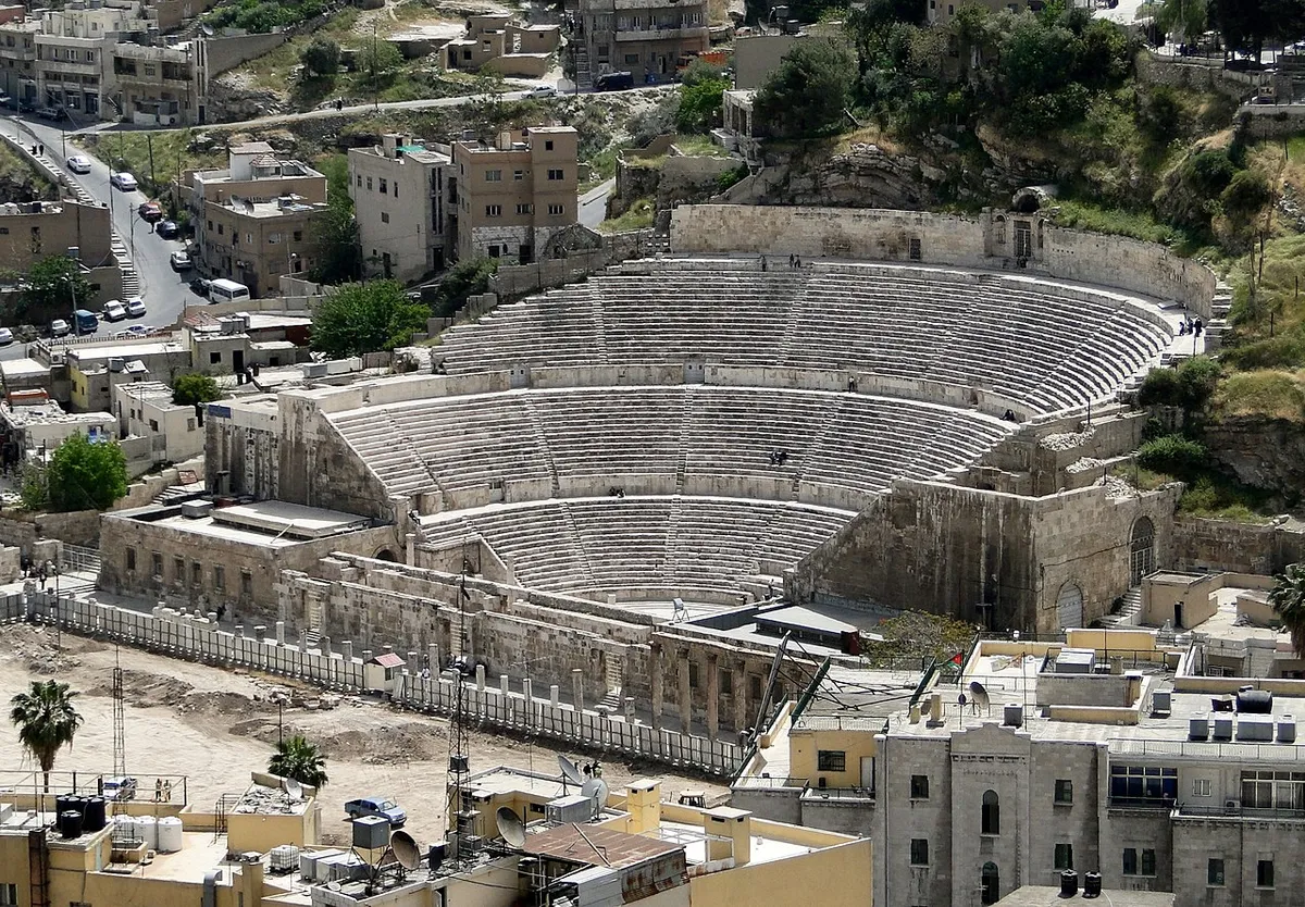 Jordánia, Amman, római színház