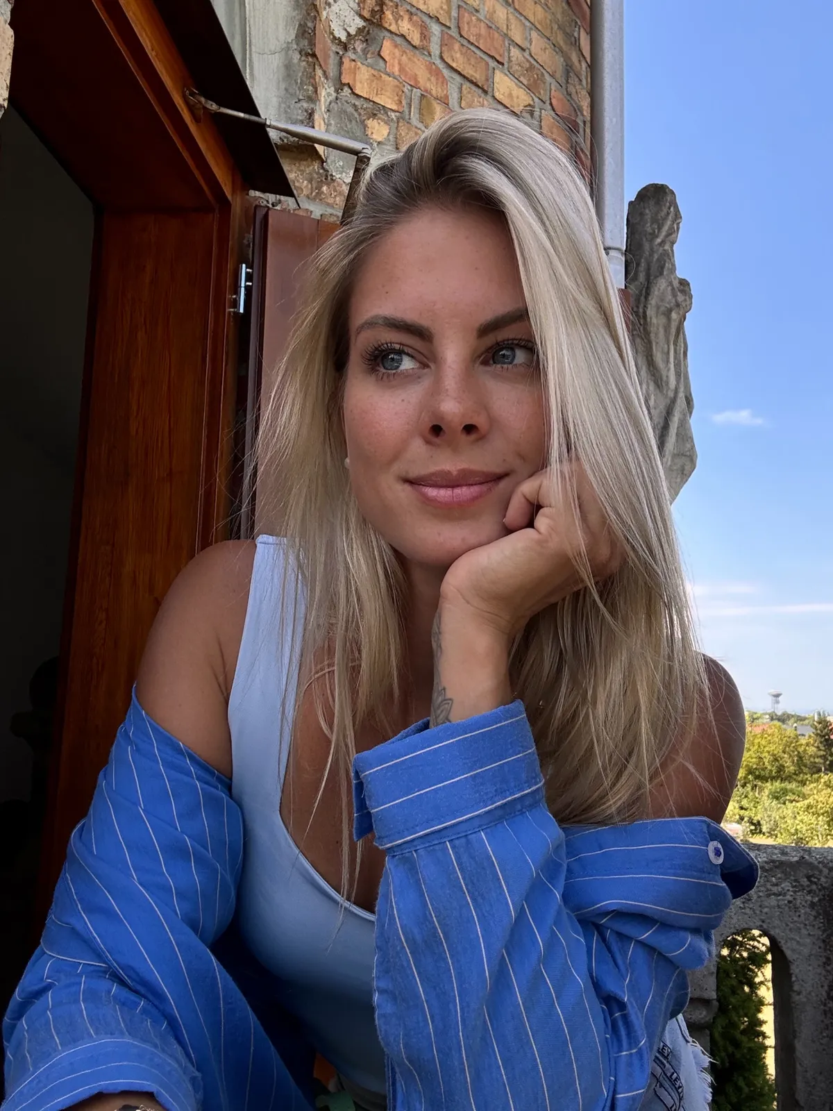 Szőke Zsuzsi a Farm VIP forgatása után