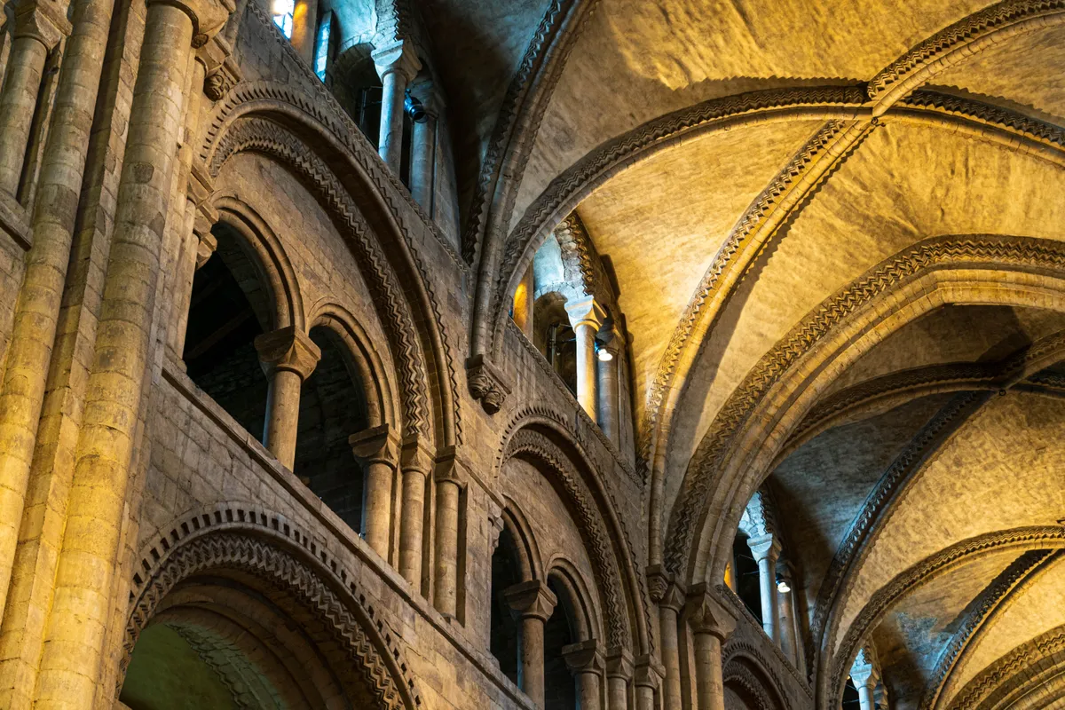 A Harry Potter filmes helyszíneként szolgáló, Durham Katedrális.