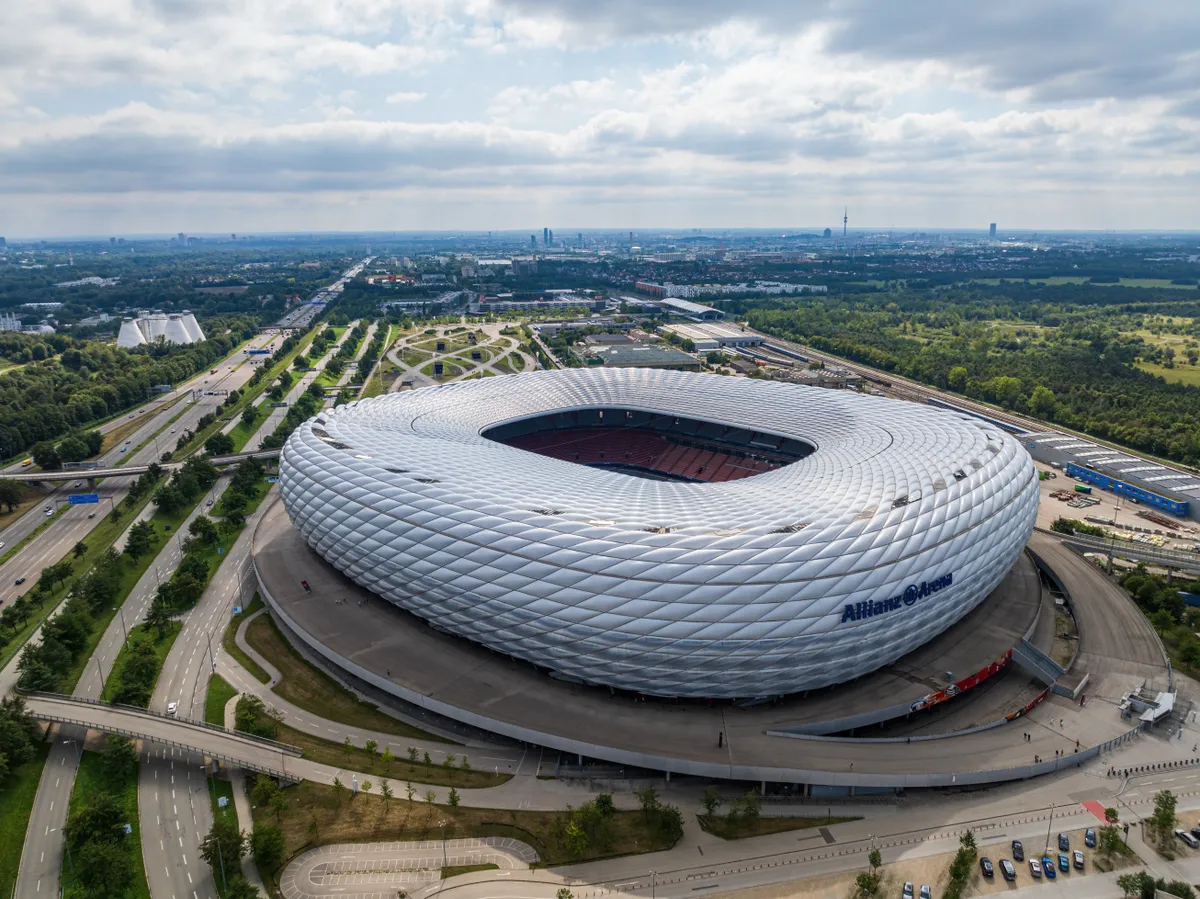 A müncheni Allianz Arena futballstadion