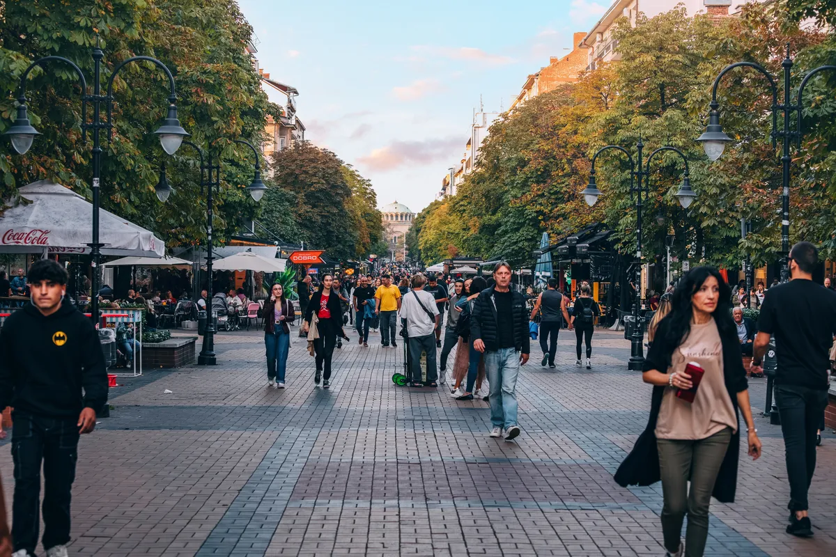 Európa pénztárcabarát városai, Szófia, utcarészlet