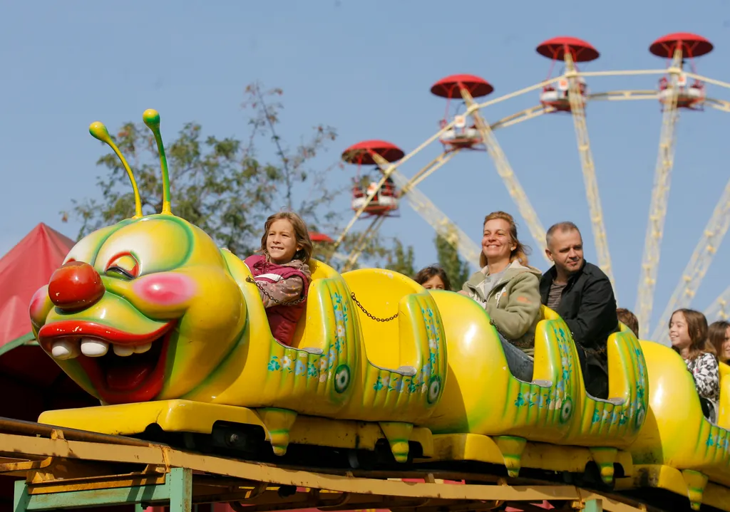 Hernyó vasút 2013-ban, abban az évben, amikor a park végleg bezárt
