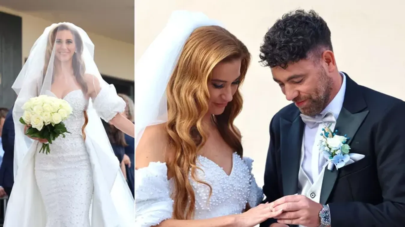Krausz Gábor és Mikes Anna esküvője: Itt van az első videó a nagy napról