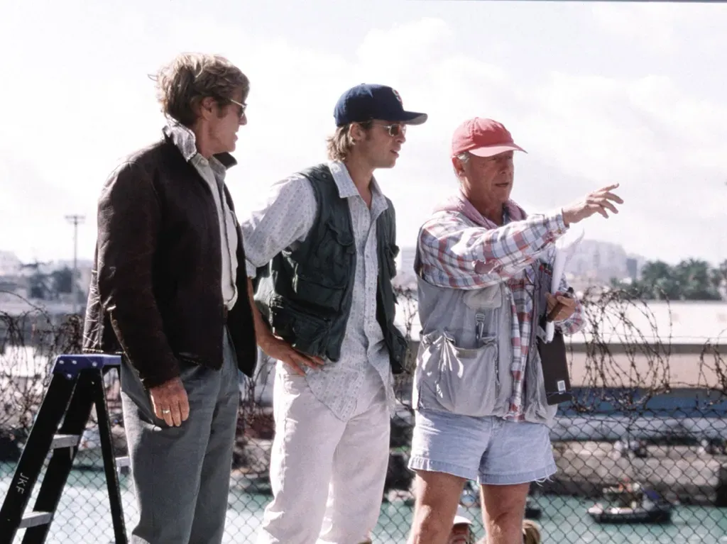 Robert Redford, Tony Scott, Brad Pitt