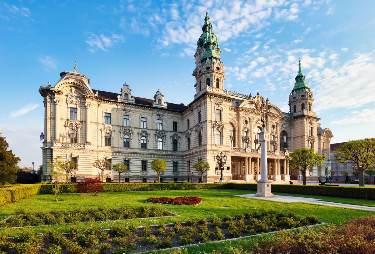 Győr, Városháza, neobarokk épület
