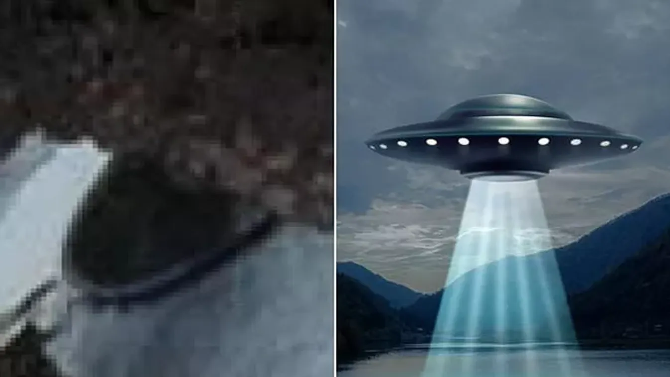 „Úgy néz ki, mint egy óriási serpenyő” – Hatalmas UFO-ra bukkantak a Google Mapsen