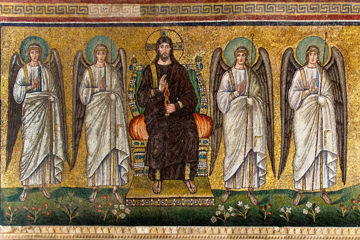 Ravenna,,Italy,-august,23,2022:,Basilica,Of,Sant'apollinare,Nuovo,Was
