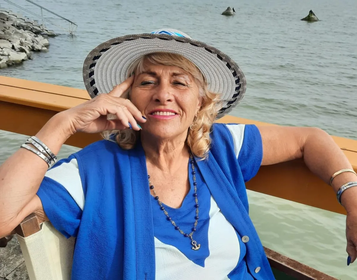 Szabadság-szobor, Jansenné, Thuránszky Éva a "szobor lánya" a Balaton partján