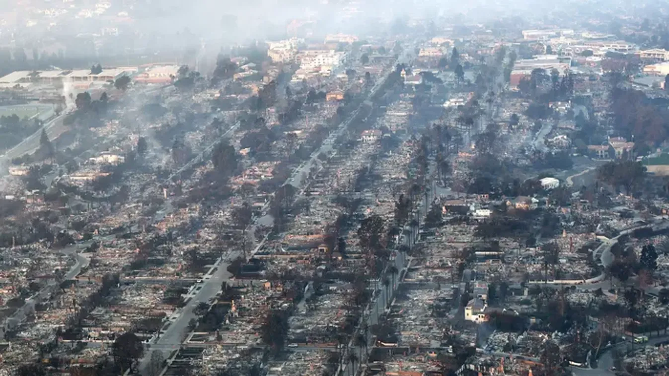 Letartóztattak egy személyt a Los Angeles-i tüzek ügyében
