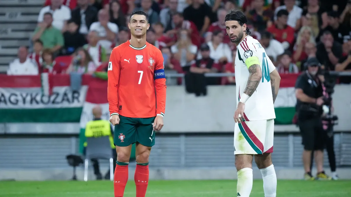 Szoboszlai Dominik nem kapta meg Ronaldó mezét a Magyarország-Portugália vb-selejtező meccs után.