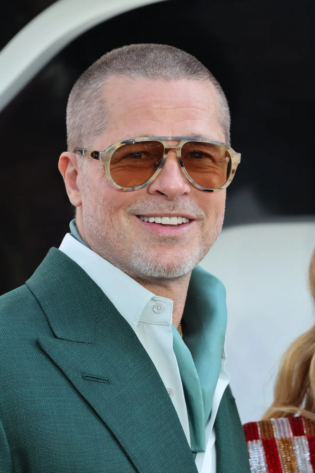 Brad Pitt az F1 film premierjén 