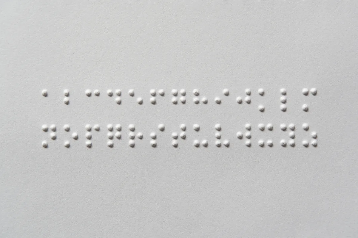  Braille-írás illusztráció kvízhez