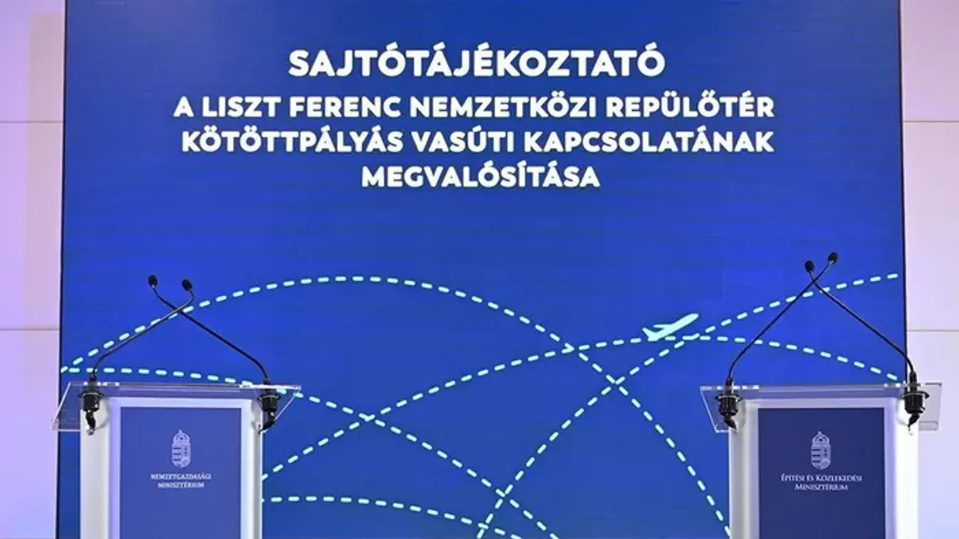 Lázár János: Út és vasút épül a főváros és a repülőtér között