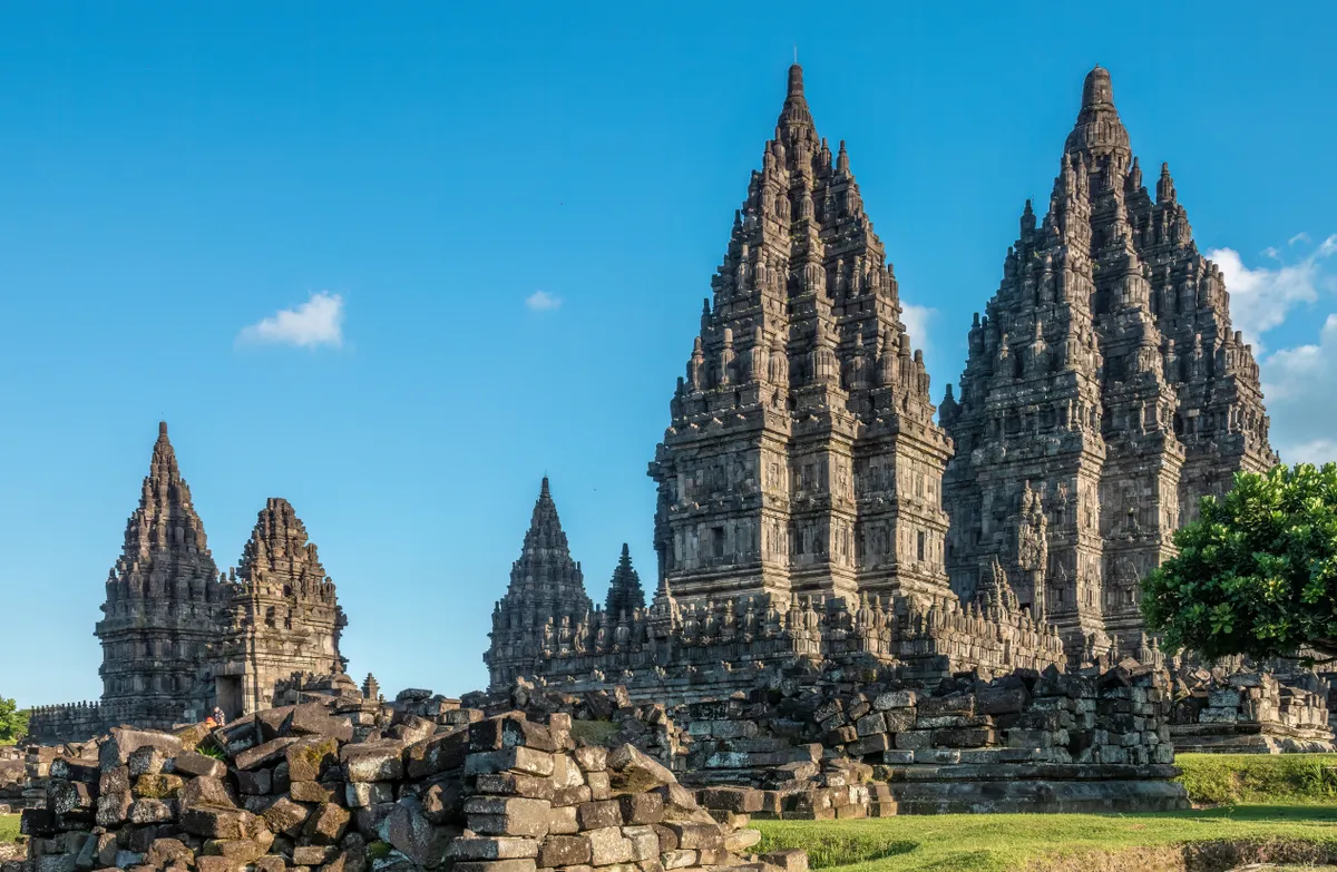 A Prambanan hindu szentély Jáván