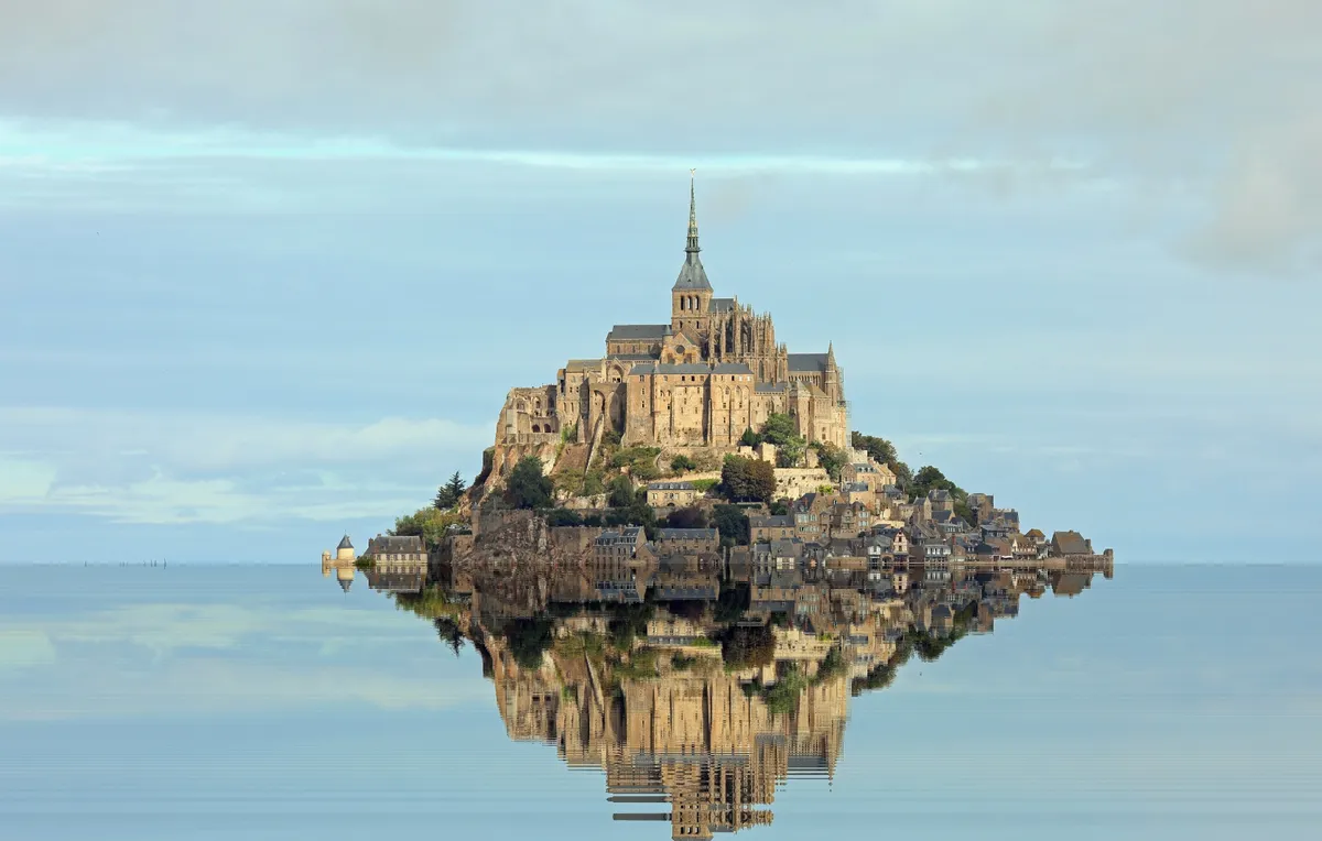 Mont Saint-Michel dagálykor