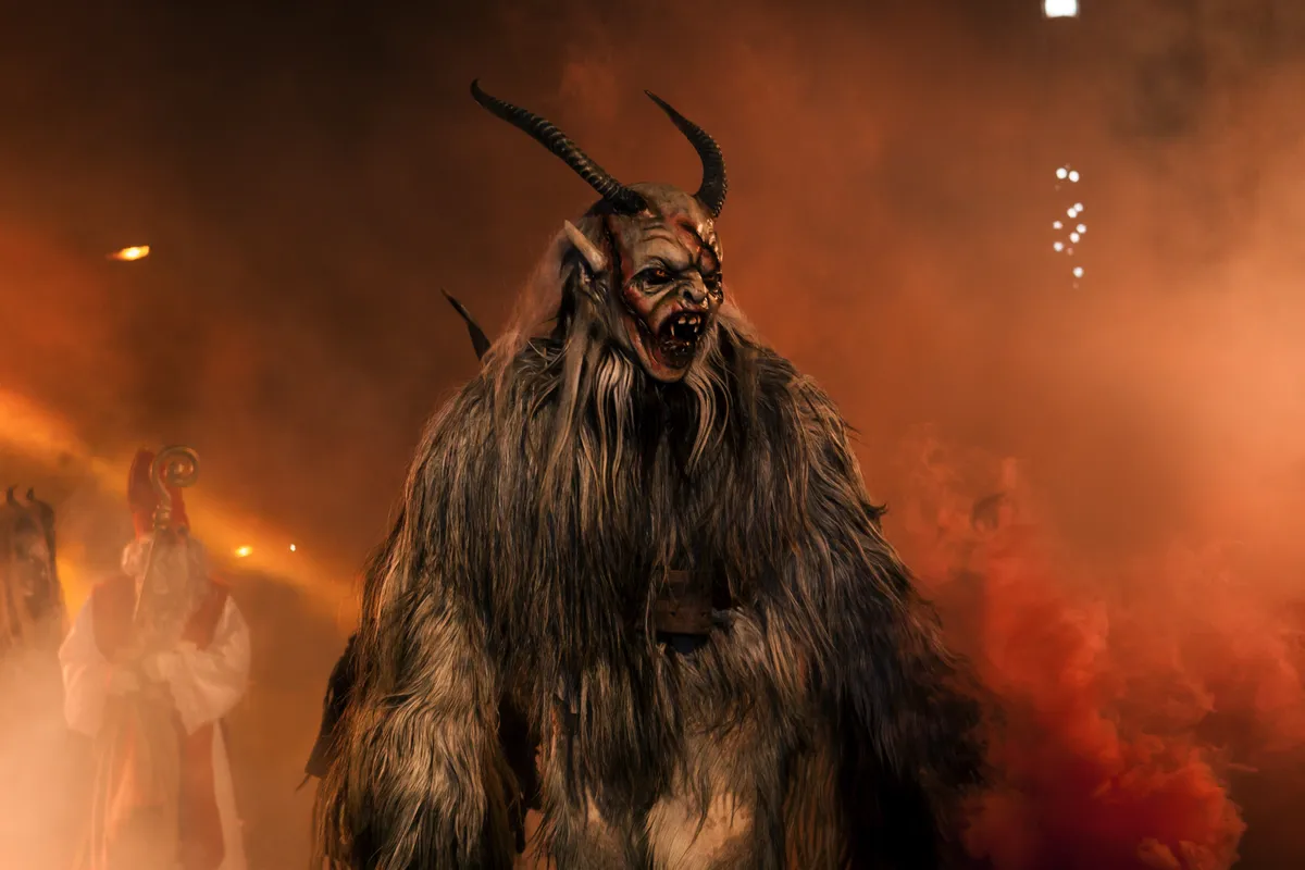 Sok karácsonyi legenda ijesztő karaktere a krampusz