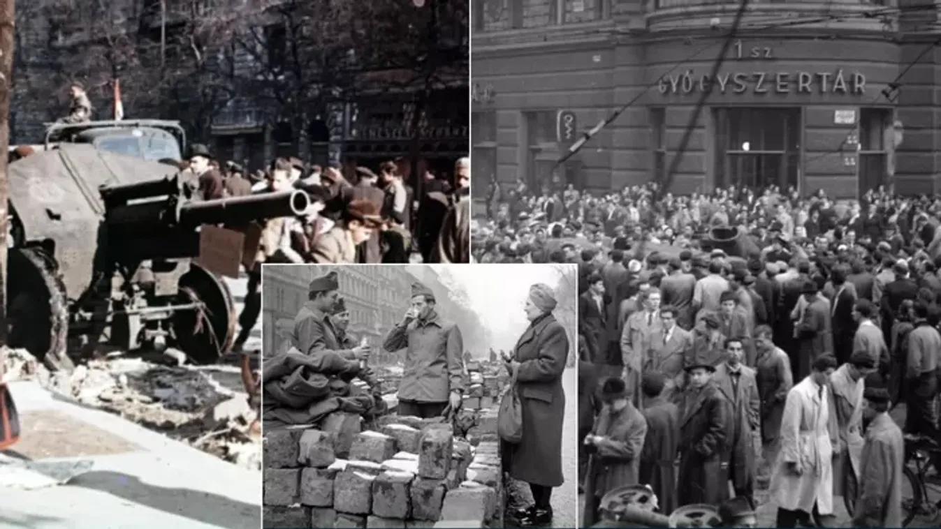 Az 1956-os forradalom legmegrázóbb pillanatai archív fotókon
