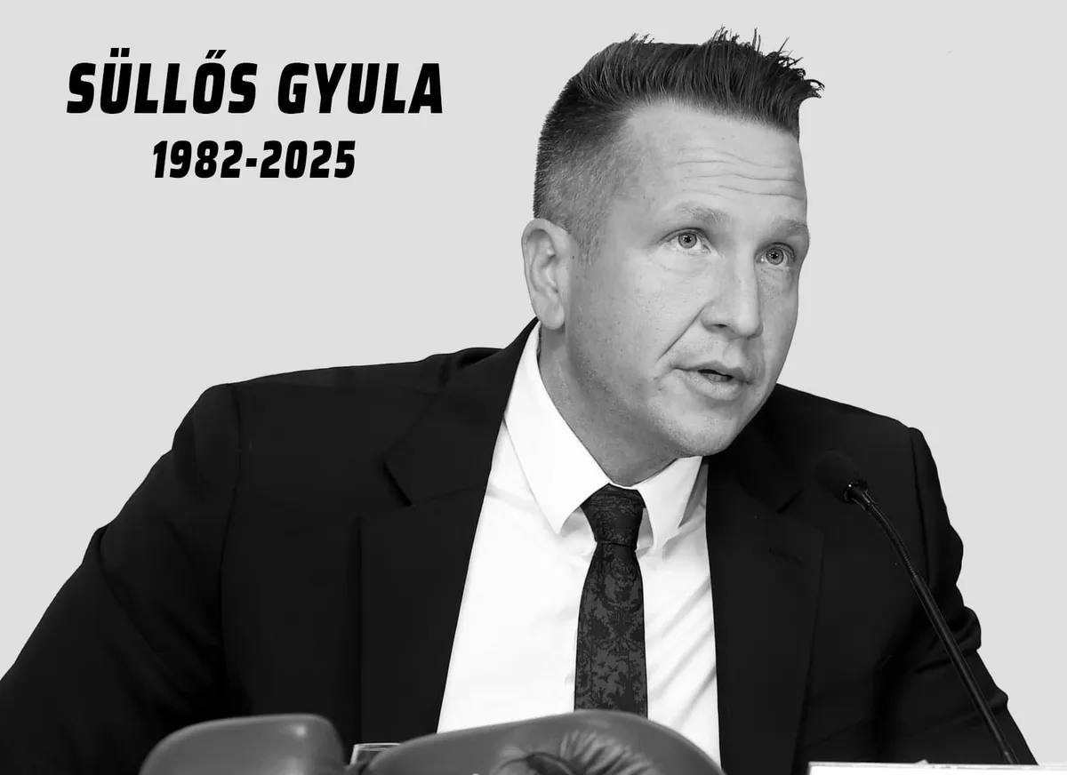 Süllős Gyula 43 évesen hunyt el a balesetben
