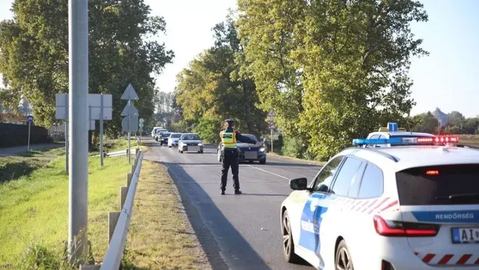Ráfutásos baleset történt a 47-es úton