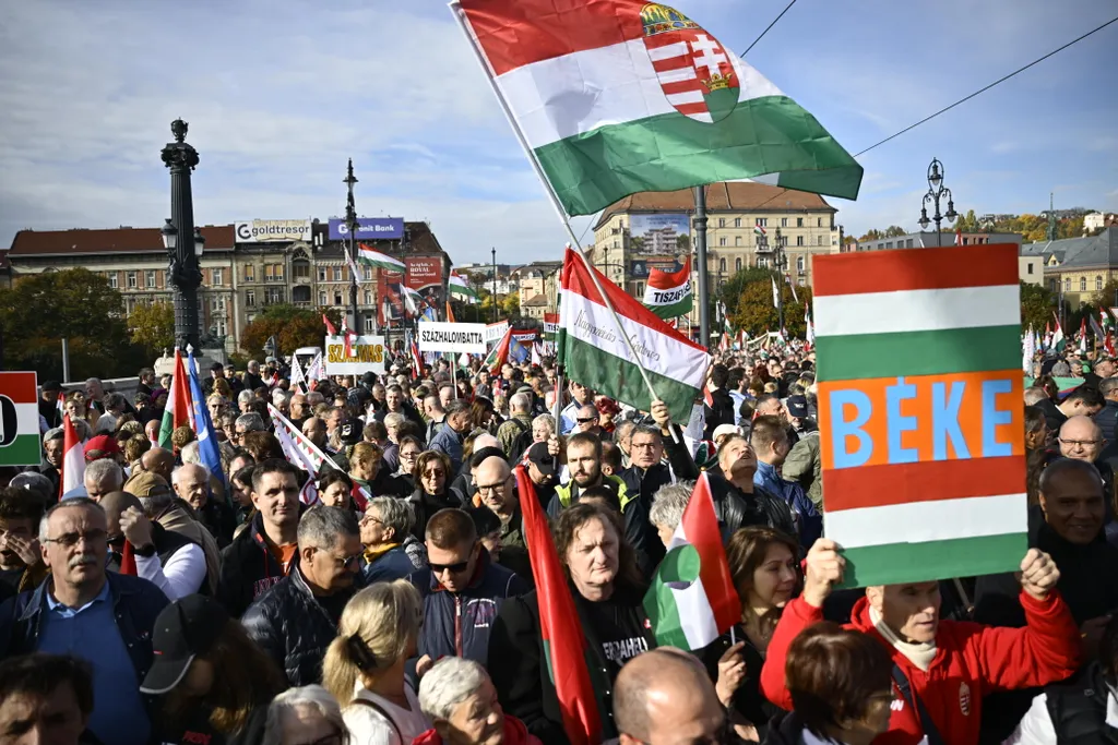 békemenet, október 23 2025