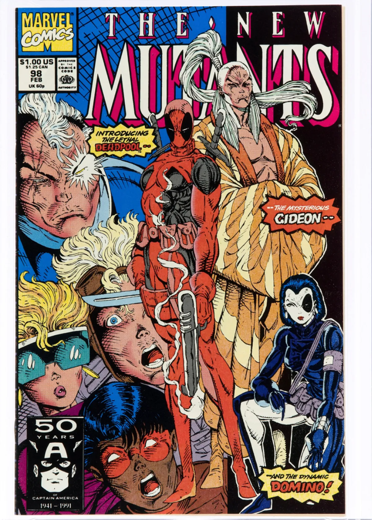 La couverture originale de la bande dessinée avec Deadpool est à vendre au prix de 7,5 millions de dollars