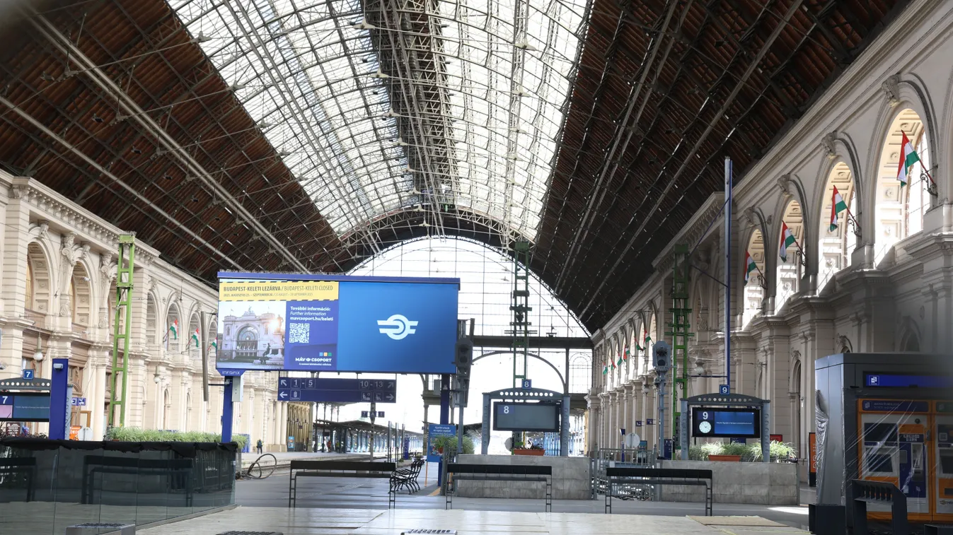 Most kaptuk az információt: megbénult a vonatközlekedés a Keleti pályaudvaron