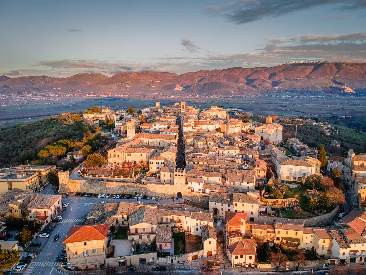 Montefalco Umbria egyk városa