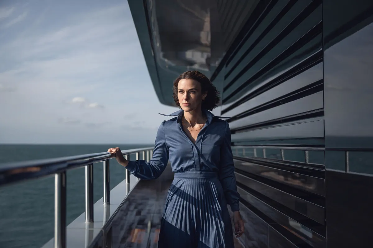 2025 - The Woman in Cabin 10 - Movie Set