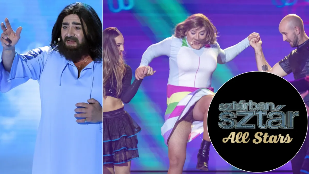 Mészáros Árpád Zsolt megfejtette a titkot. Most vasárnap már nem is törekszik arra, hogy túl komolyan vegye magát a Sztárban Sztár All Stars stúdiójűában