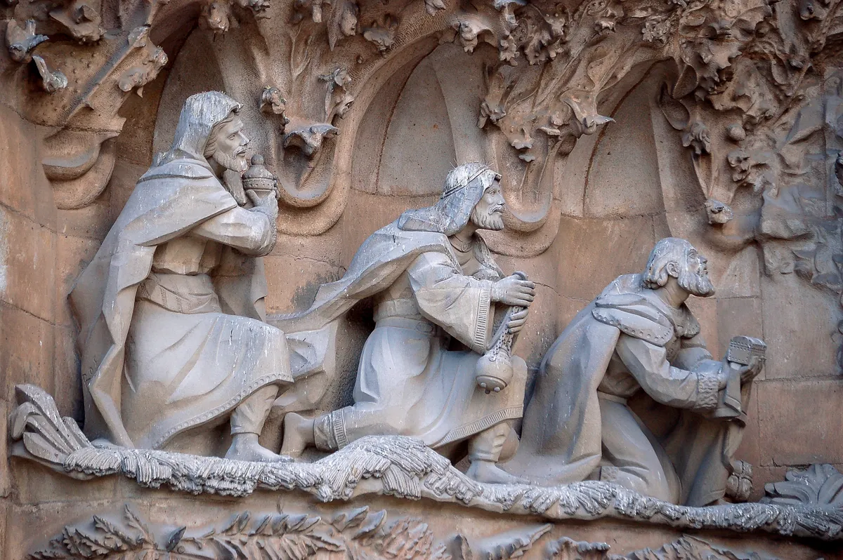 A három királyok szobor.