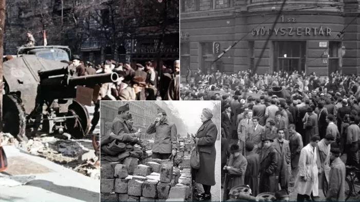 Az 1956-os forradalom legmegrázóbb pillanatai archív fotókon