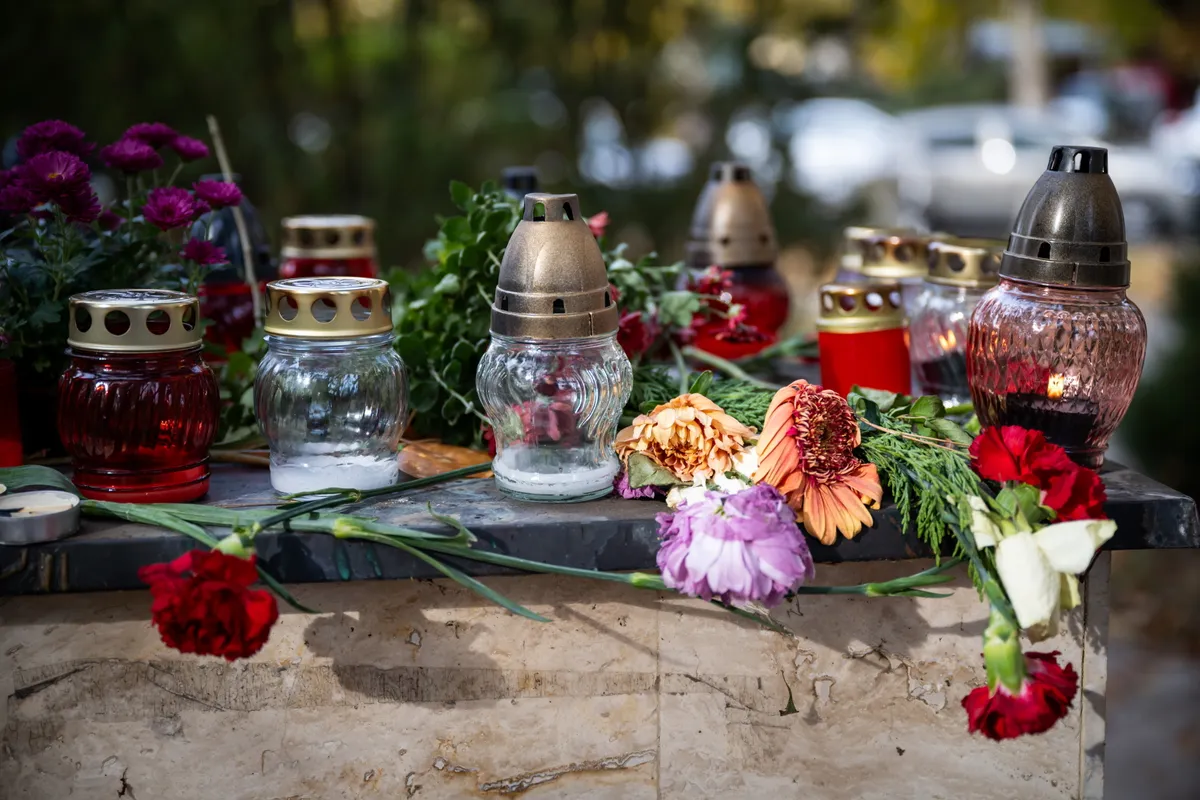 Halottak Napja mécsesek