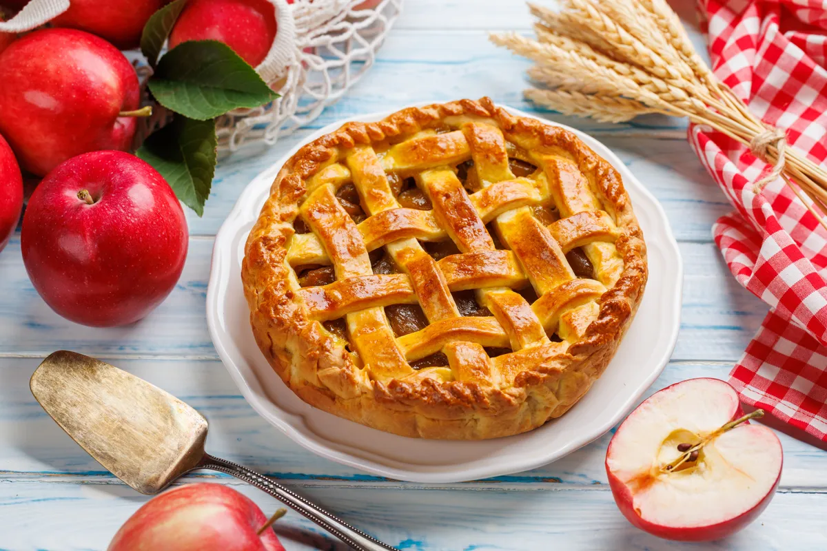 Mennyei almás pite