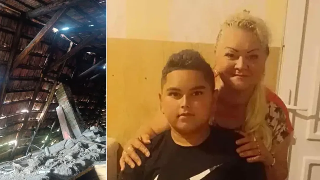 „Félek, hogy itt halunk meg!” – Ráomolhat a háztető a sátai családra: az életük a tét