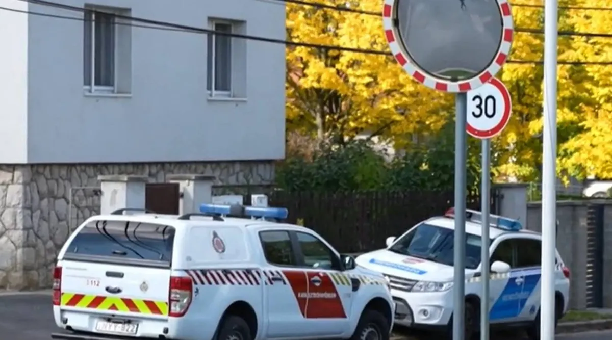 Ennek a győri lakásnak a pincéjében a kazán robbant fel 