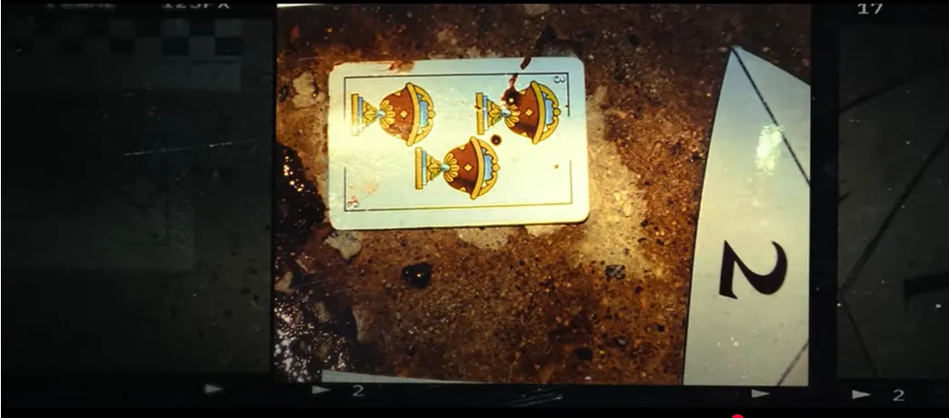 A kártyás gyilkos tarot lapokat hagyott az áldozatai mellett (Fotó: YouTube)