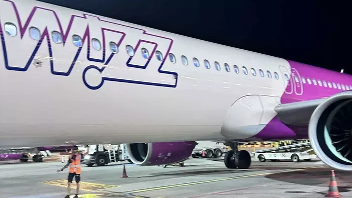 Drámai perceket éltek át a Pestre tartó Wizzair járat utasai