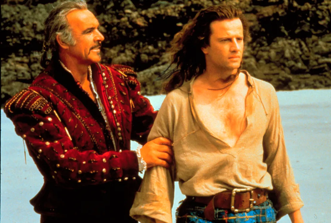 Christopher Lambert, 'Highlander' by Russell Mulcahy, USA/GB, 1986.